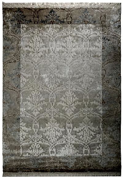 BANANA BAMBU BEYAZ BEJ EL DOKUMA HALI 660553