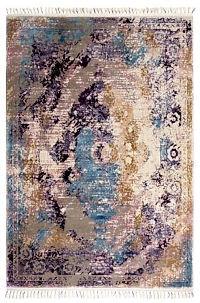 SAFİR HALI RENKLİ EL DOKUMA HALI 