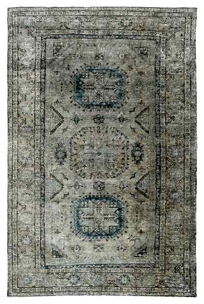 AFGAN OVERDYE EL DOKUMA HALI 203X315