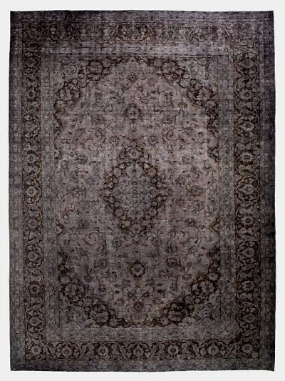 İRAN EL DOKUMA HALI GRİ 292x396