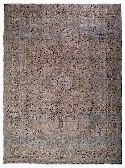 İRAN EL DOKUMA HALI GRİ 293x391