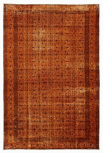 KAYSERİ EL DOKUMA HALI TURUNCU 191x289