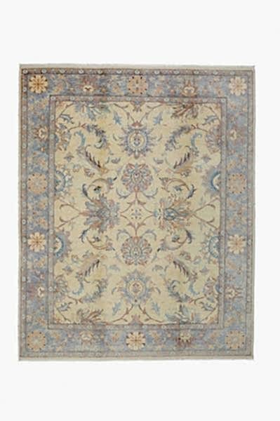 ANTİK UŞAK KREM EL DOKUMA HALI 242x291