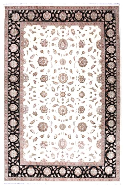 HÜRREM EL HALISI KREM-SİYAH 200x300