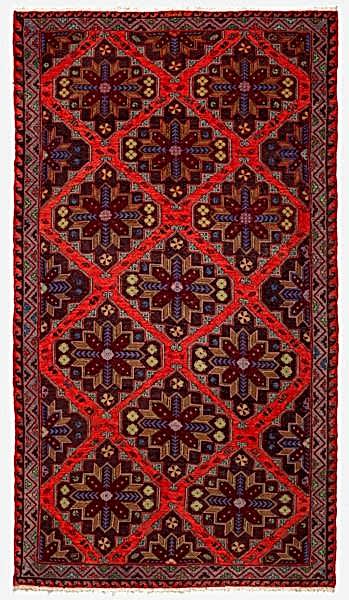 SUMAK EL DOKUMA KİLİM KIRMIZI 212x368