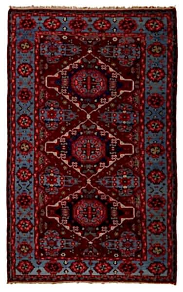 SUMAK EL DOKUMA KİLİM KIRMIZI 216x334