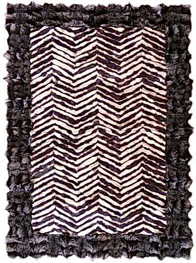 MUSTANG REX KÜRK DERİ GRİ BEYAZ 170*240