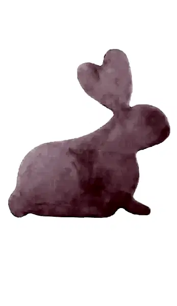 RABBIT POST ŞEKİLLİ TAVŞAN PEMBE